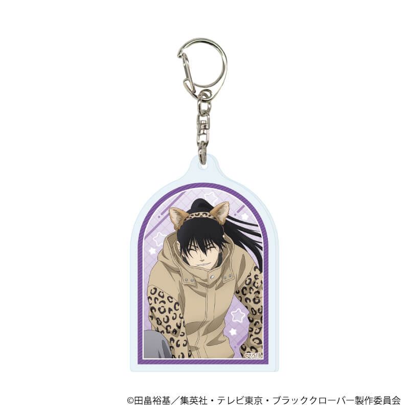 アクリルキーホルダー「ブラッククローバー」05/ケモミミカチューシャver. コンプリートセット(全5種)(描き下ろしイラスト)