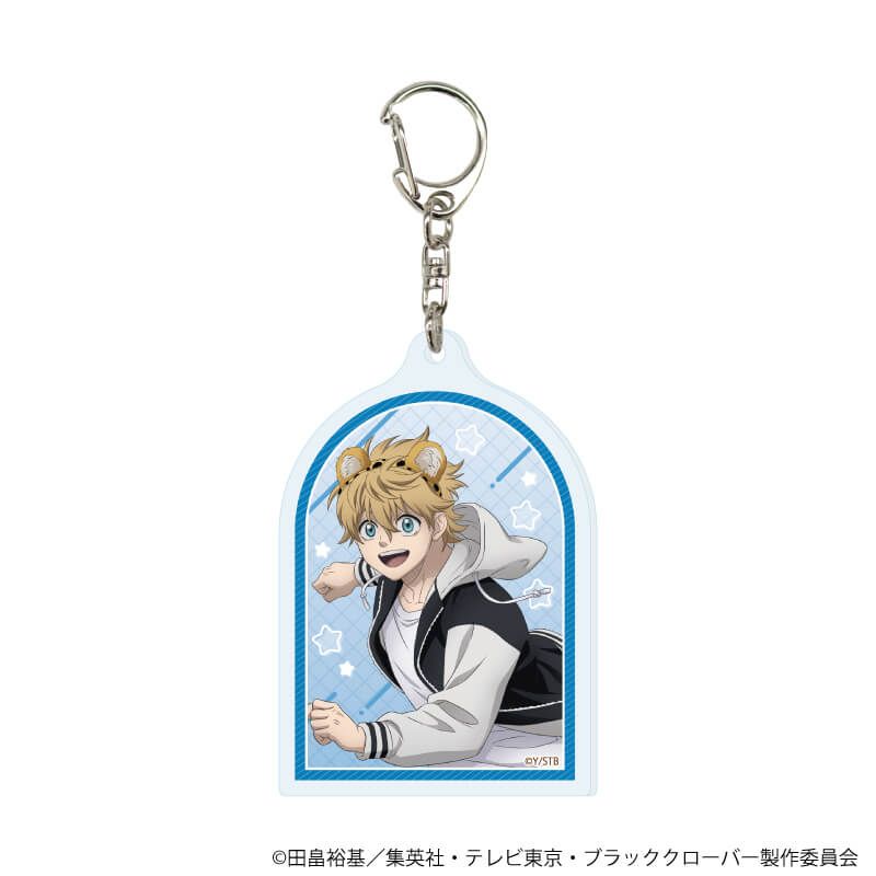 アクリルキーホルダー「ブラッククローバー」05/ケモミミカチューシャver. コンプリートセット(全5種)(描き下ろしイラスト)