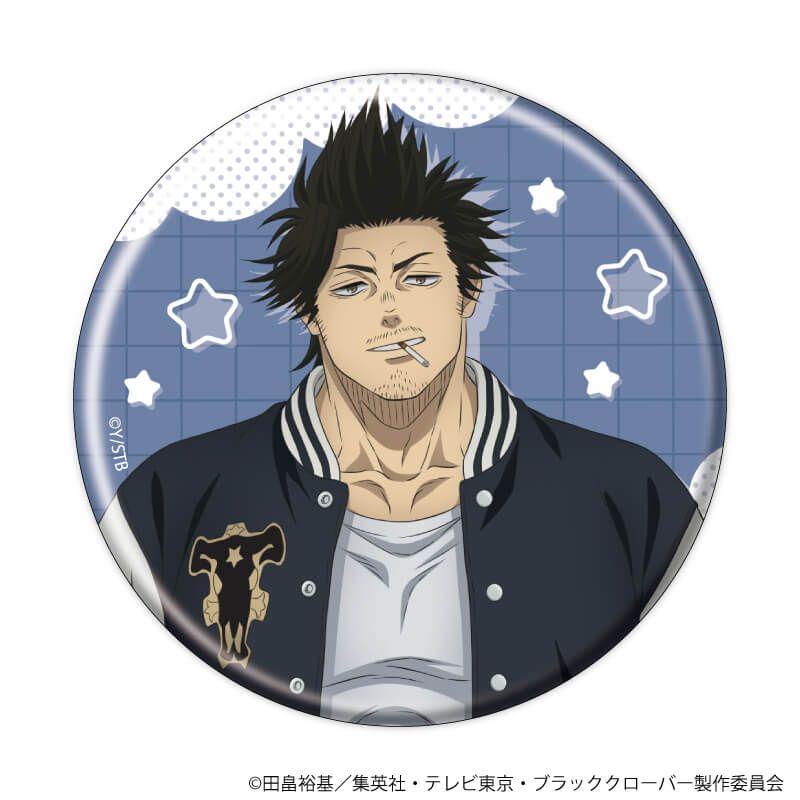 缶バッジ「ブラッククローバー」24/ケモミミカチューシャver. ブラインド(10種)(描き下ろしイラスト)