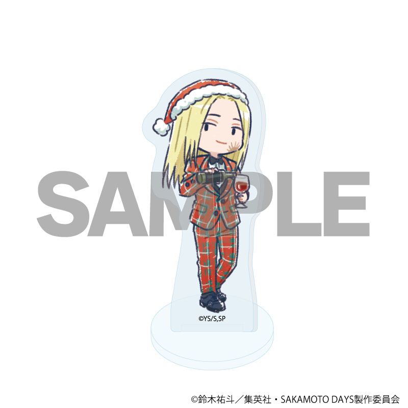 アクリルぷちスタンド「SAKAMOTO DAYS」11/クリスマスver. ブラインド(10種)(グラフアートイラスト)