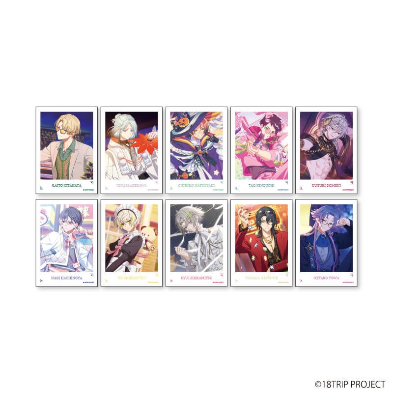 ミニフォト『18TRIP』08/コンプリートセット(全10種)(公式イラスト)
