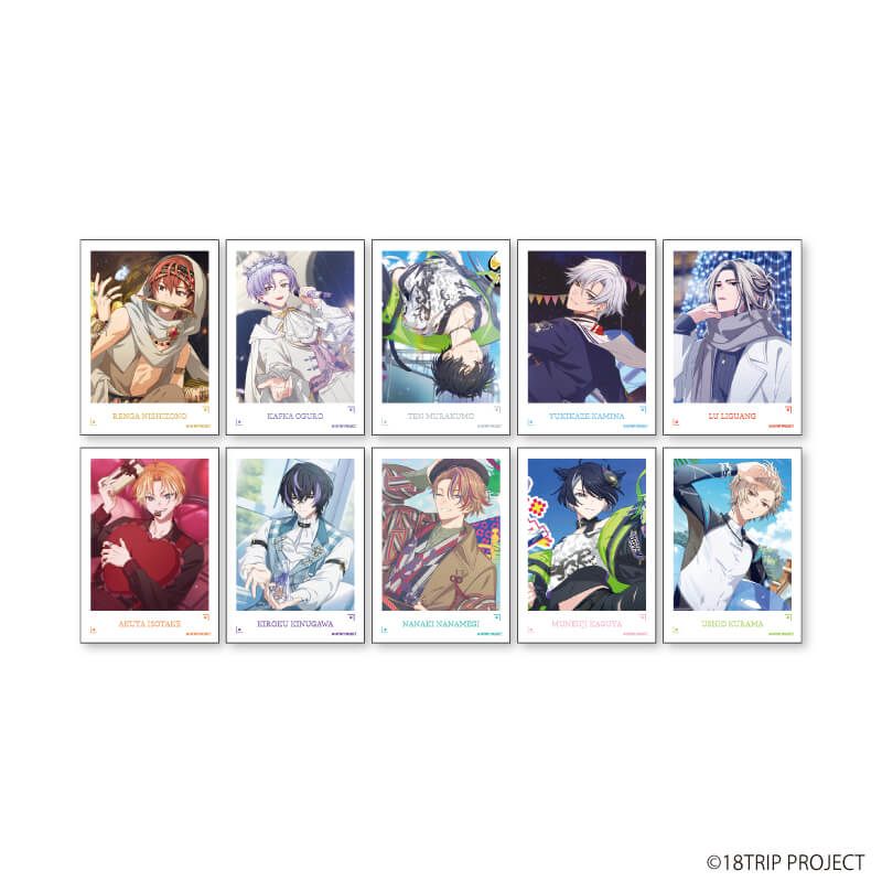 ミニフォト『18TRIP』07/コンプリートセット(全10種)(公式イラスト)