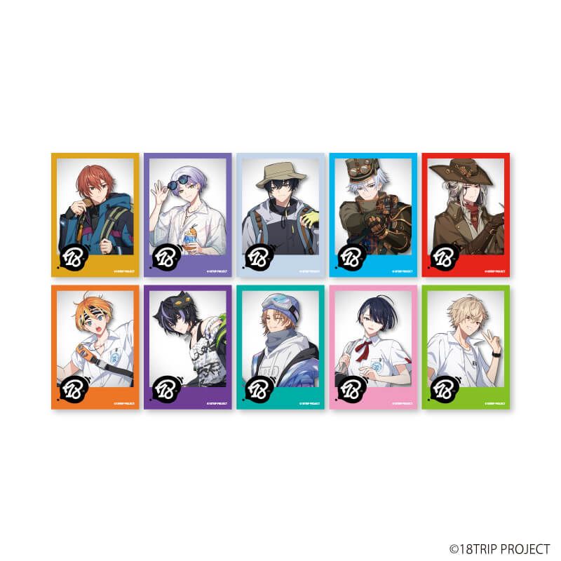 ミニフォト『18TRIP』05/コンプリートセット(全10種)(公式イラスト)
