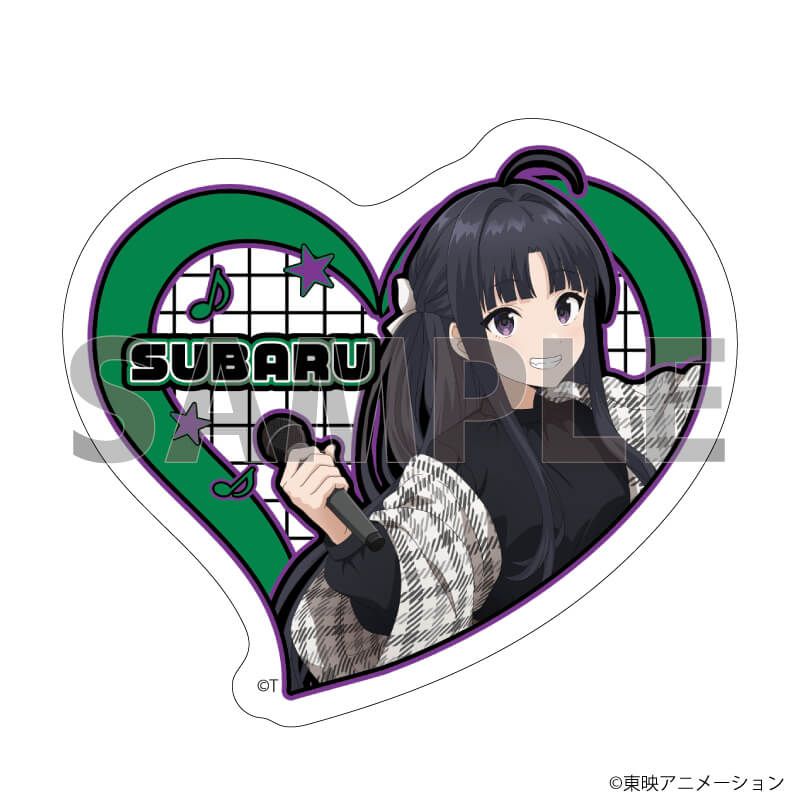 ダイカットスマホステッカー「ガールズバンドクライ」03/安和すばる(描き下ろしイラスト)