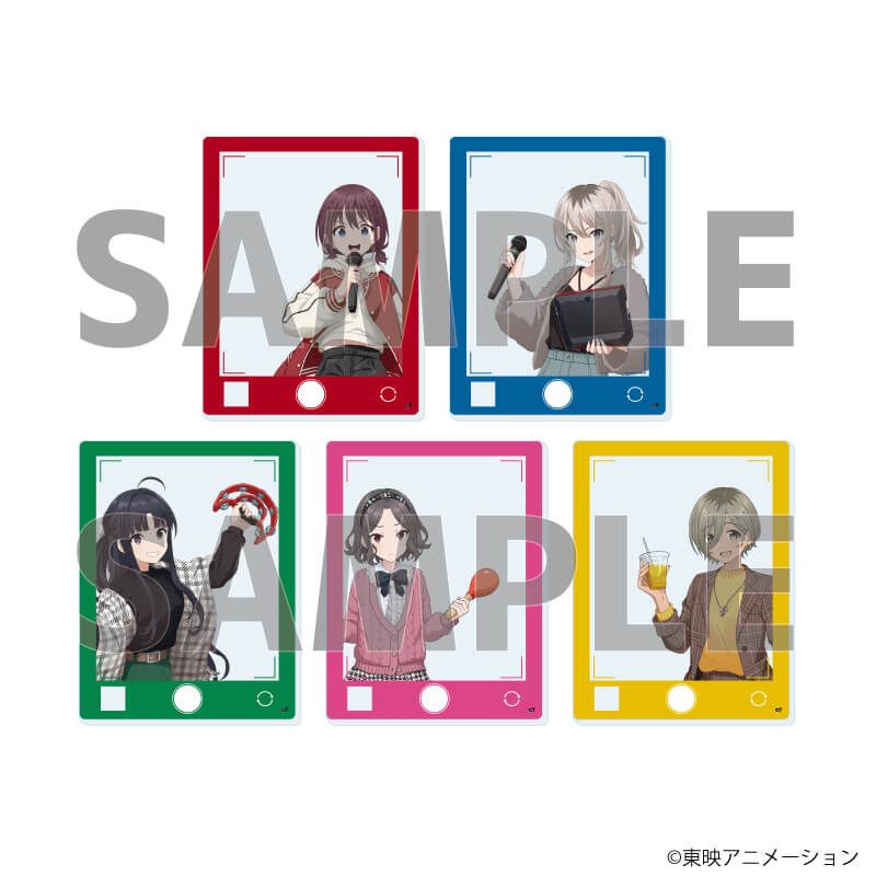 アクリルカード「ガールズバンドクライ」01/コンプリートセット(全5種)(描き下ろしイラスト)