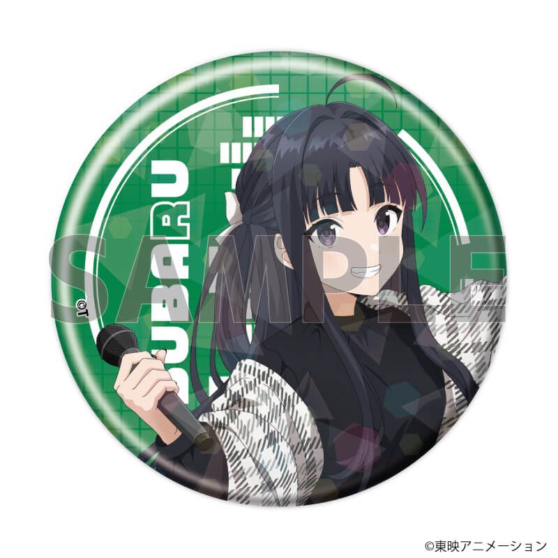 ホログラム缶バッジ(57mm)「ガールズバンドクライ」01/コンプリートセット(全5種)(描き下ろしイラスト)