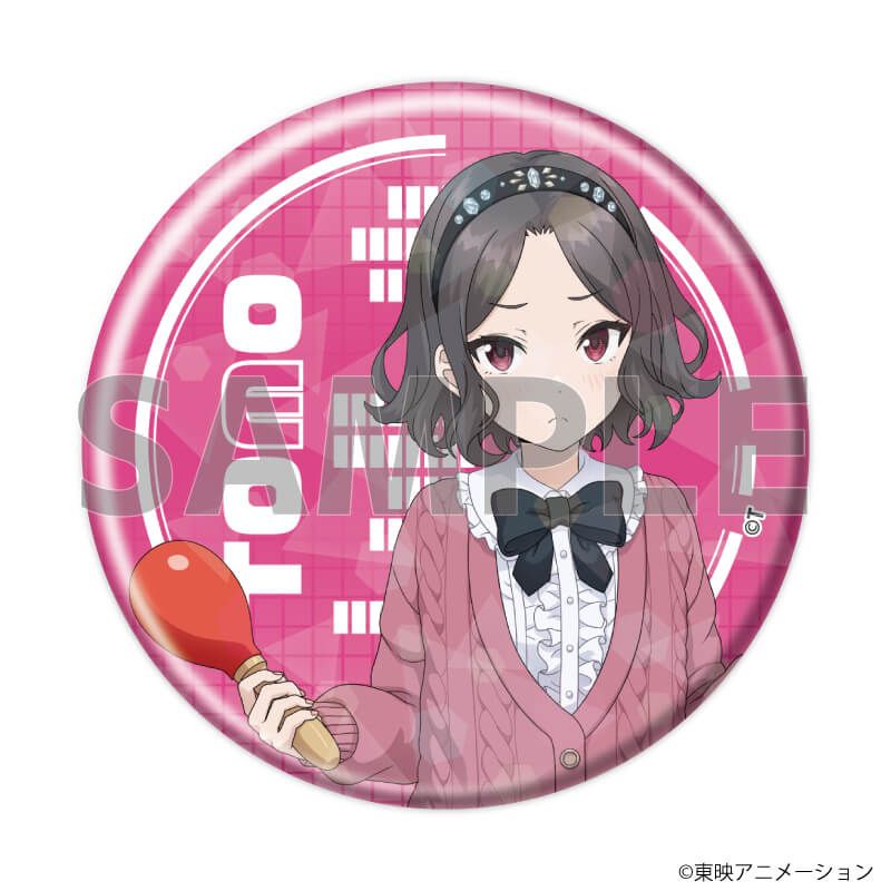 ホログラム缶バッジ(57mm)「ガールズバンドクライ」01/コンプリートセット(全5種)(描き下ろしイラスト)