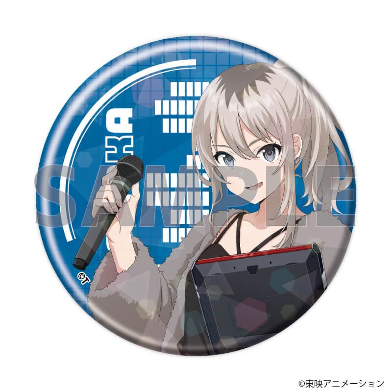 ホログラム缶バッジ(57mm)「ガールズバンドクライ」01/ブラインド(5種)(描き下ろしイラスト)