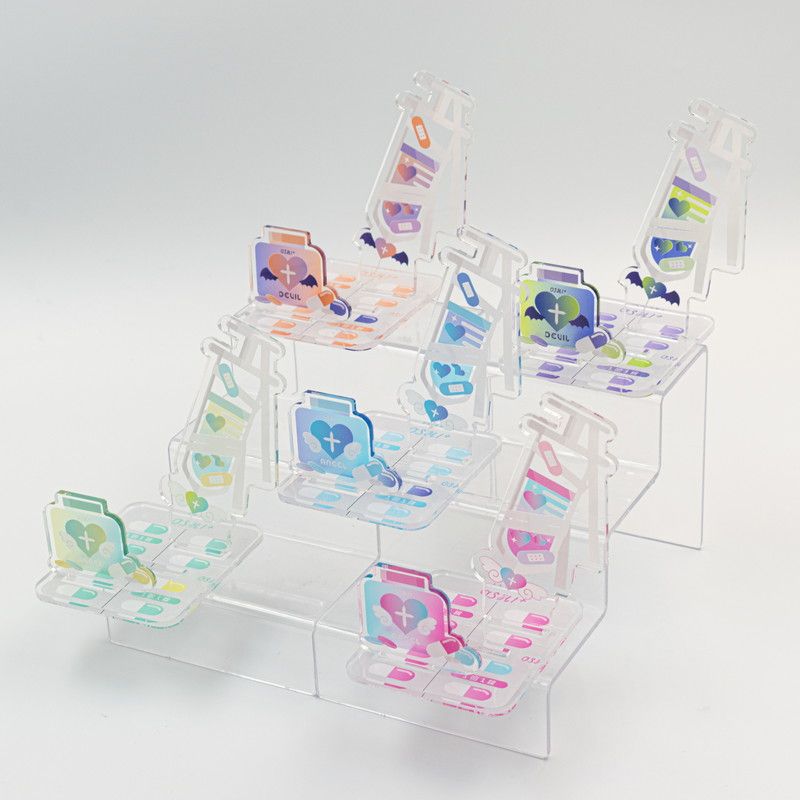 推し活背景ジオラマぷち15/やみかわ(オレンジ＆パープル)【推し活】