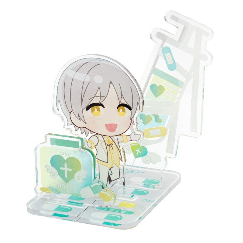 推し活背景ジオラマぷち13/やみかわ(グリーン＆イエロー)【推し活】