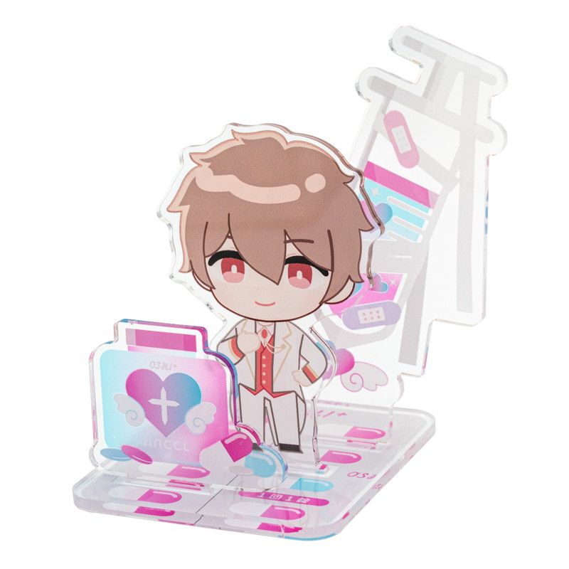 推し活背景ジオラマぷち12/やみかわ(ピンク＆ライトブルー)【推し活】