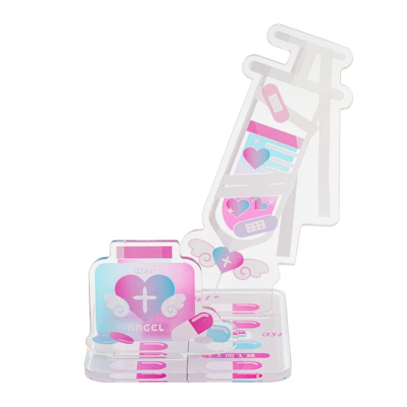 推し活背景ジオラマぷち12/やみかわ(ピンク＆ライトブルー)【推し活】