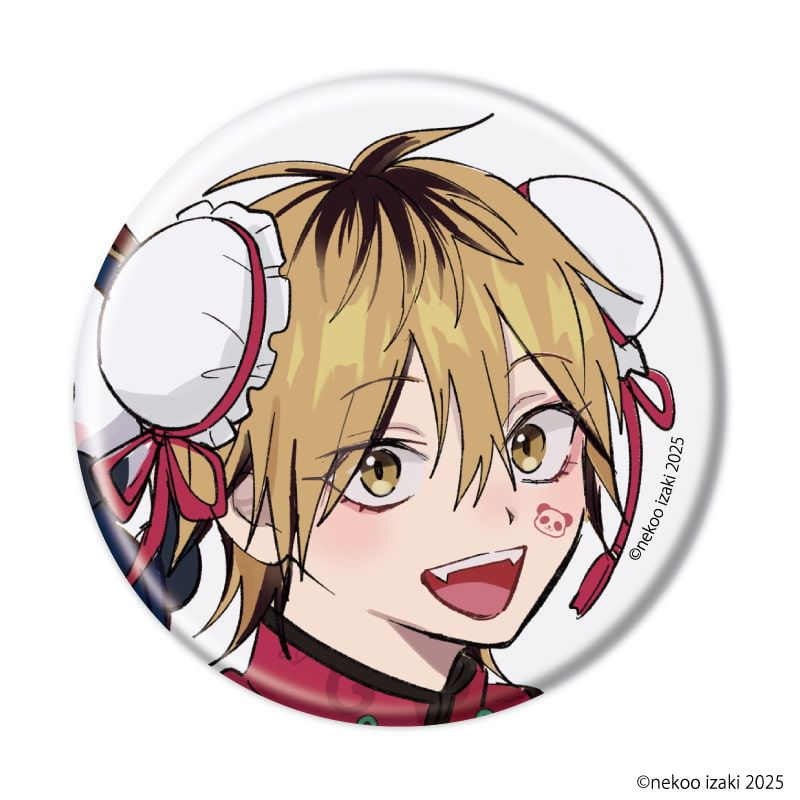 缶バッジ「ダメ男の椎名先輩とヤバ男の佐々木くん」03/ブラインド(5種)(公式&描き下ろしイラスト)