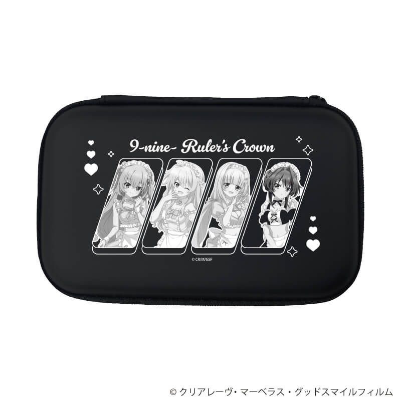 モバイルアクセサリーケース「TVアニメ『9-nine- Ruler's Crown』」01/集合デザイン メイドver.(描き下ろしイラスト)