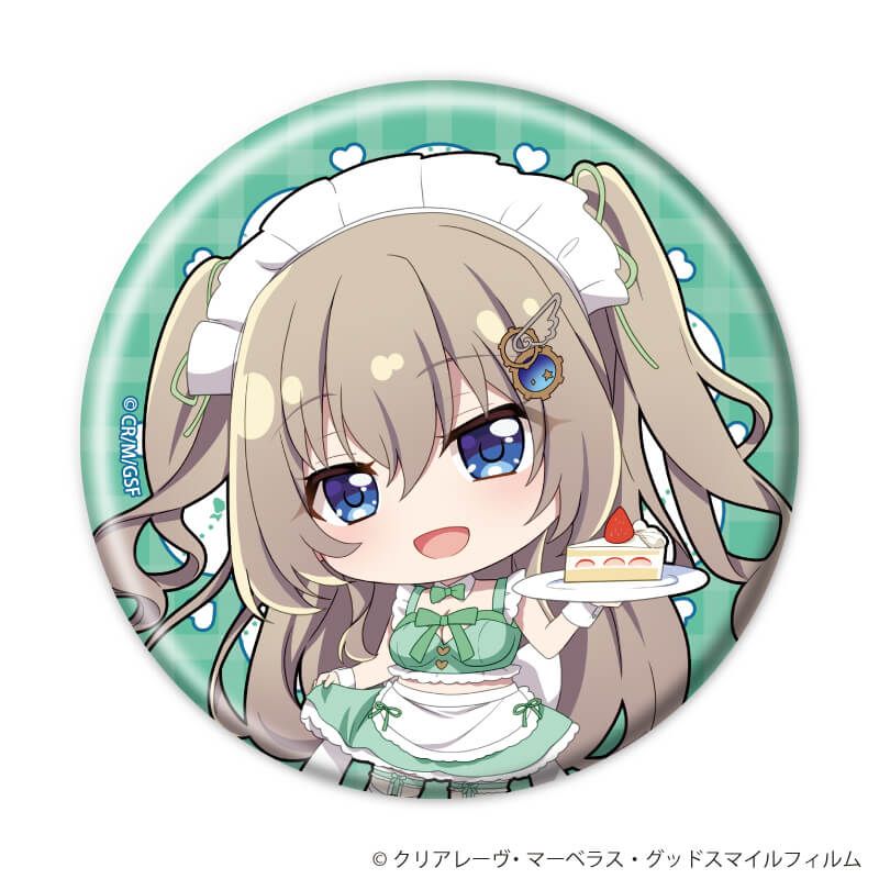 缶バッジ「TVアニメ『9-nine- Ruler's Crown』」10/メイドver. ブラインド(5種)(ミニキャライラスト)