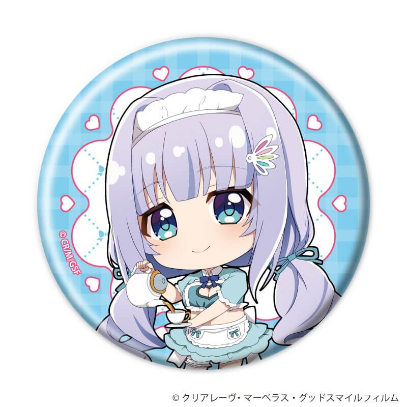 缶バッジ「TVアニメ『9-nine- Ruler's Crown』」10/メイドver. ブラインド(5種)(ミニキャライラスト)