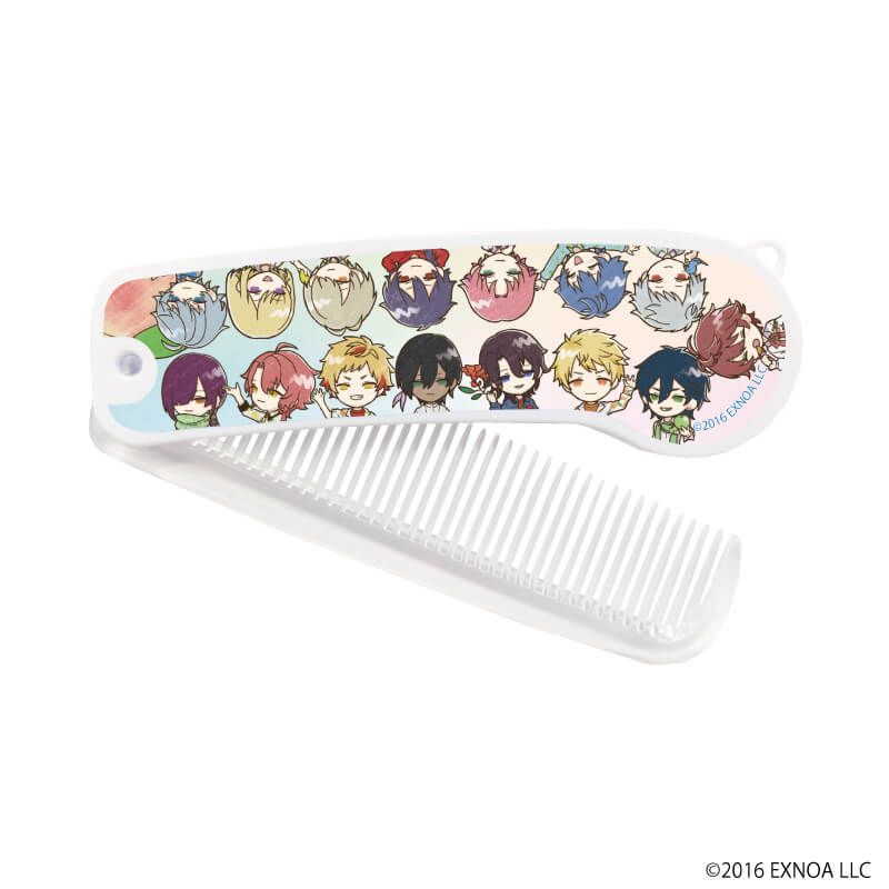 折りたたみコーム「文豪とアルケミスト」01/フルーツver.(グラフアートイラスト)