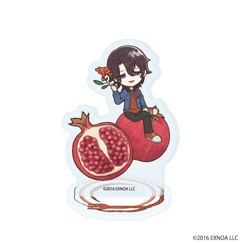 アクリルぷちスタンド「文豪とアルケミスト」21/フルーツver. コンプリートセット(全7種)(グラフアートイラスト)