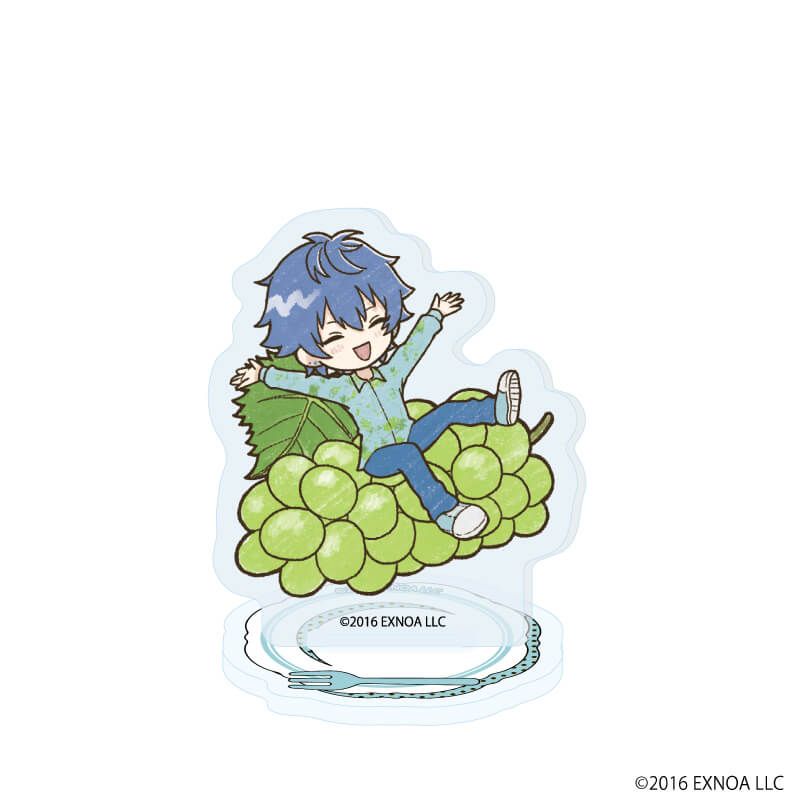 アクリルぷちスタンド「文豪とアルケミスト」20/フルーツver. コンプリートセット(全8種)(グラフアートイラスト)