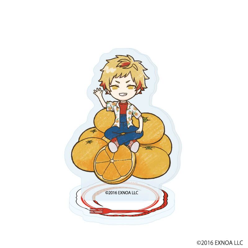 アクリルぷちスタンド「文豪とアルケミスト」20/フルーツver. コンプリートセット(全8種)(グラフアートイラスト)