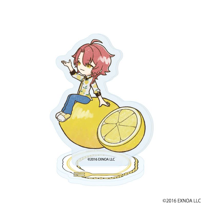 アクリルぷちスタンド「文豪とアルケミスト」20/フルーツver. コンプリートセット(全8種)(グラフアートイラスト)