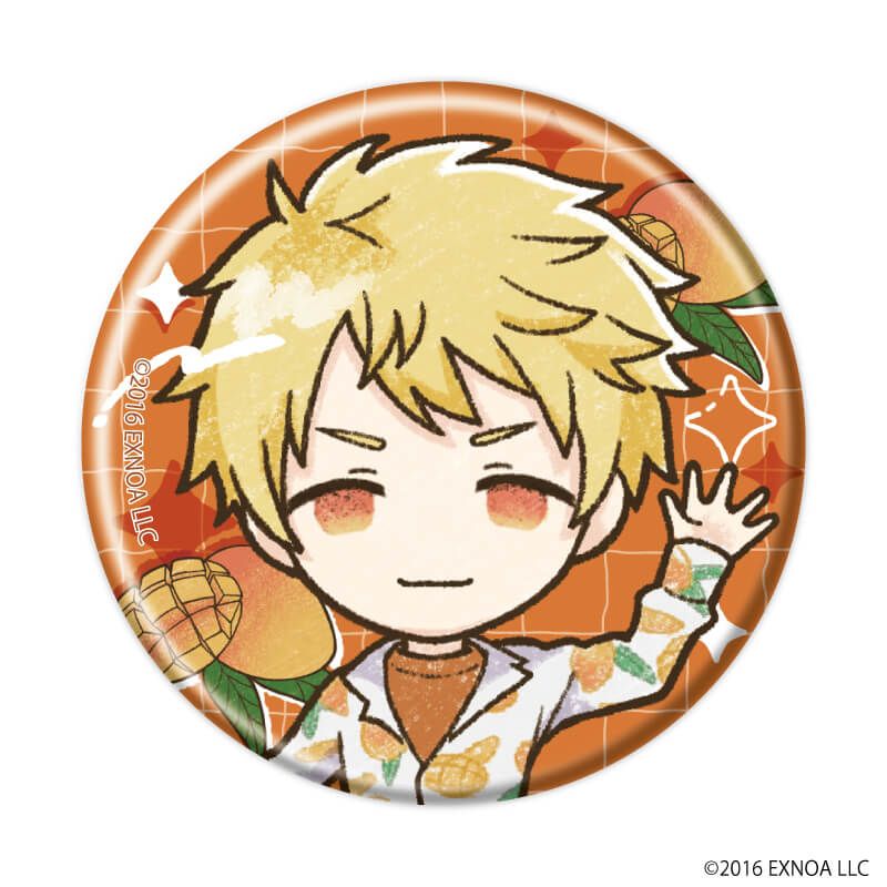 缶バッジ「文豪とアルケミスト」52/フルーツver. コンプリートセット(全7種)(グラフアートイラスト)