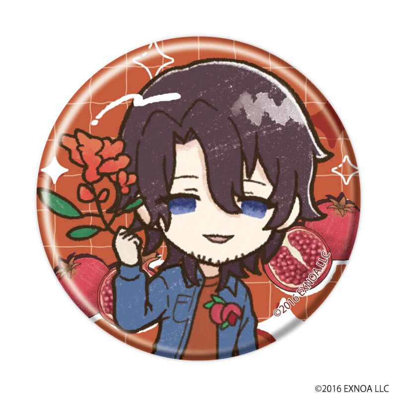 缶バッジ「文豪とアルケミスト」52/フルーツver. コンプリートセット(全7種)(グラフアートイラスト)