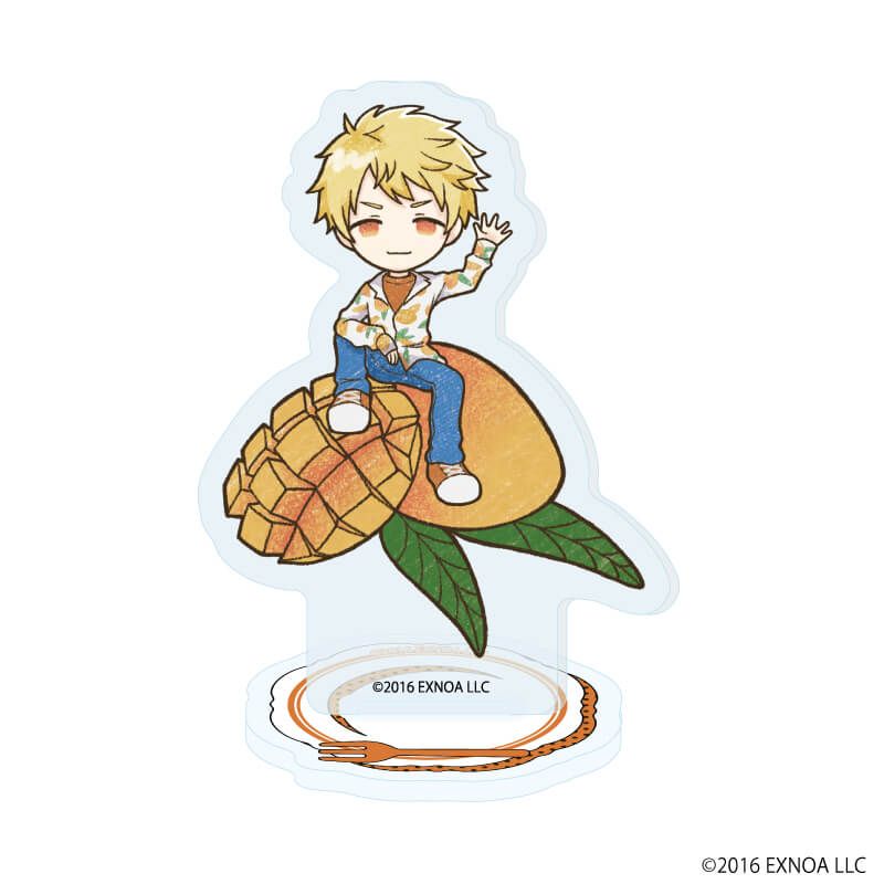 アクリルぷちスタンド「文豪とアルケミスト」21/フルーツver. ブラインド(7種)(グラフアートイラスト)