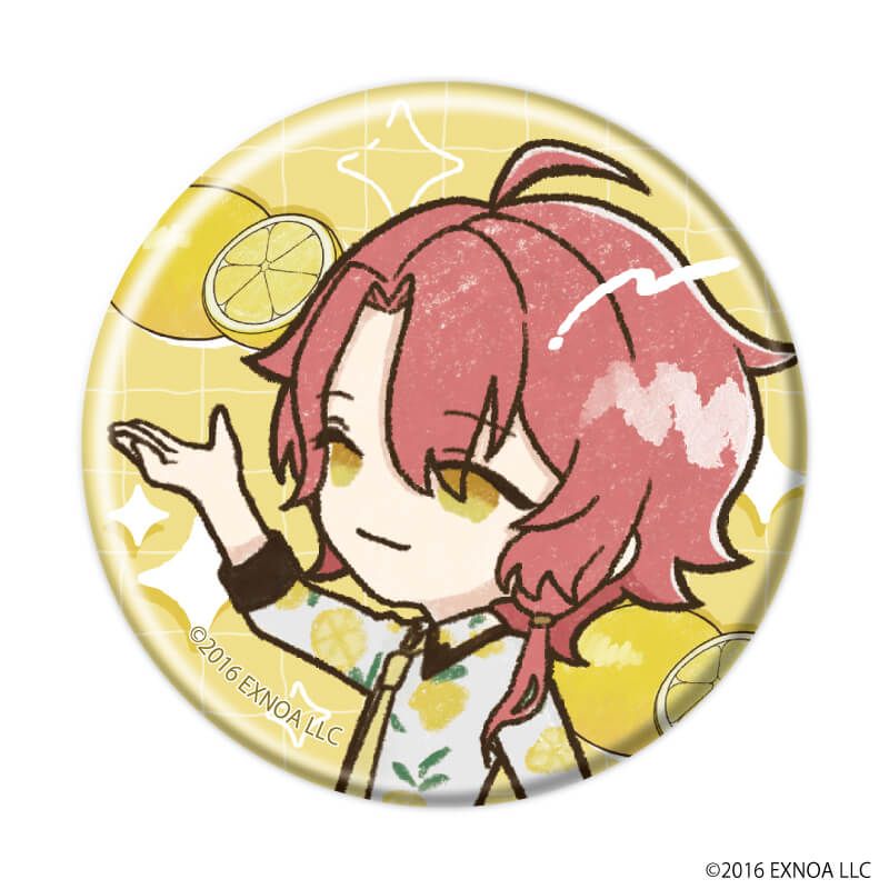 缶バッジ「文豪とアルケミスト」51/フルーツver. ブラインド(8種)(グラフアートイラスト)