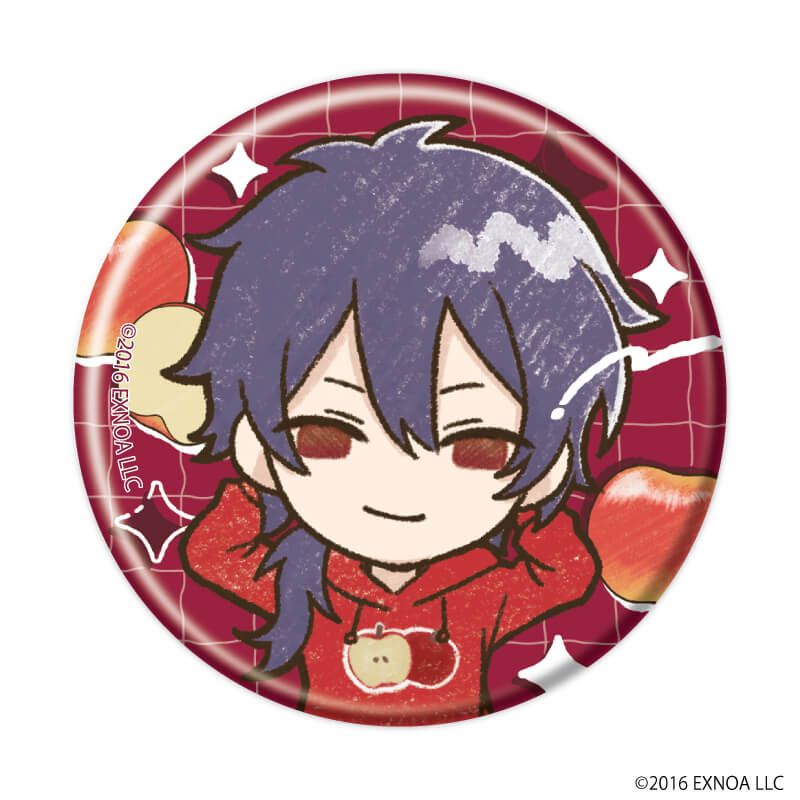 缶バッジ「文豪とアルケミスト」51/フルーツver. ブラインド(8種)(グラフアートイラスト)