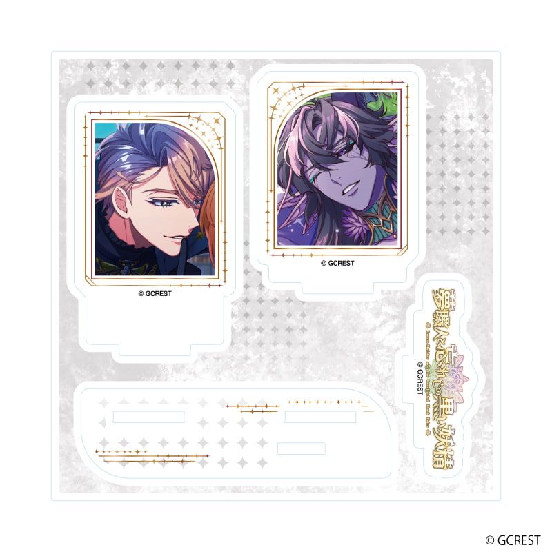 アクリルスタンドプレート「夢職人と忘れじの黒い妖精」49/ナナシ&ブラト(公式イラスト)