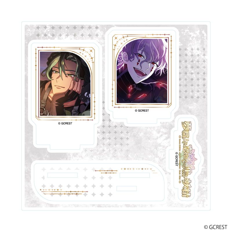 アクリルスタンドプレート「夢職人と忘れじの黒い妖精」48/ダステ&スカー(公式イラスト)