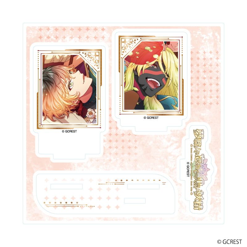 アクリルスタンドプレート「夢職人と忘れじの黒い妖精」41/ベルベット&バンガン(公式イラスト)