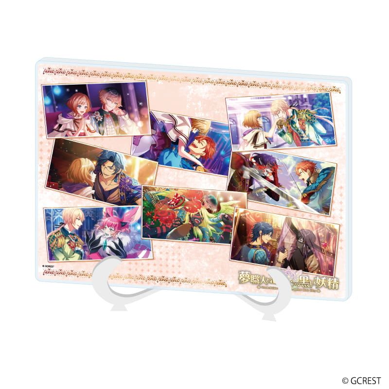 アクリルアートボード(A5サイズ)「夢職人と忘れじの黒い妖精」21/ファタ・ミュジカ 太陽覚醒(公式イラスト)