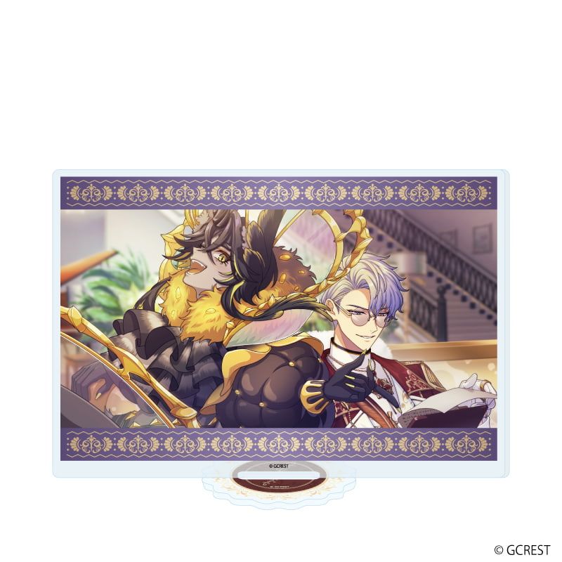 アクリルスタンド「夢職人と忘れじの黒い妖精」81/フォルクス&メル(公式イラスト)