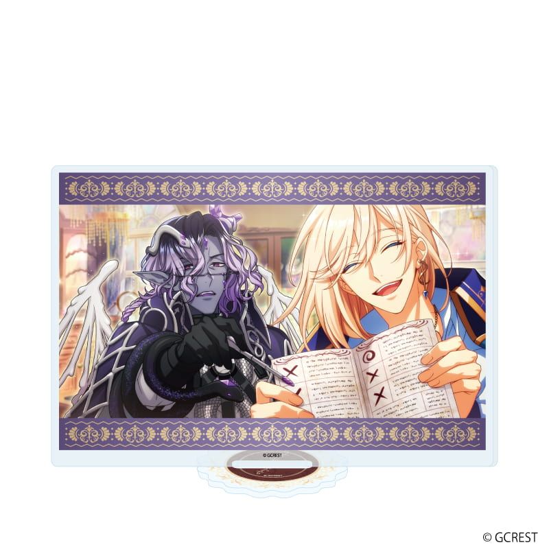 アクリルスタンド「夢職人と忘れじの黒い妖精」79/カナン&ベツェル(公式イラスト)