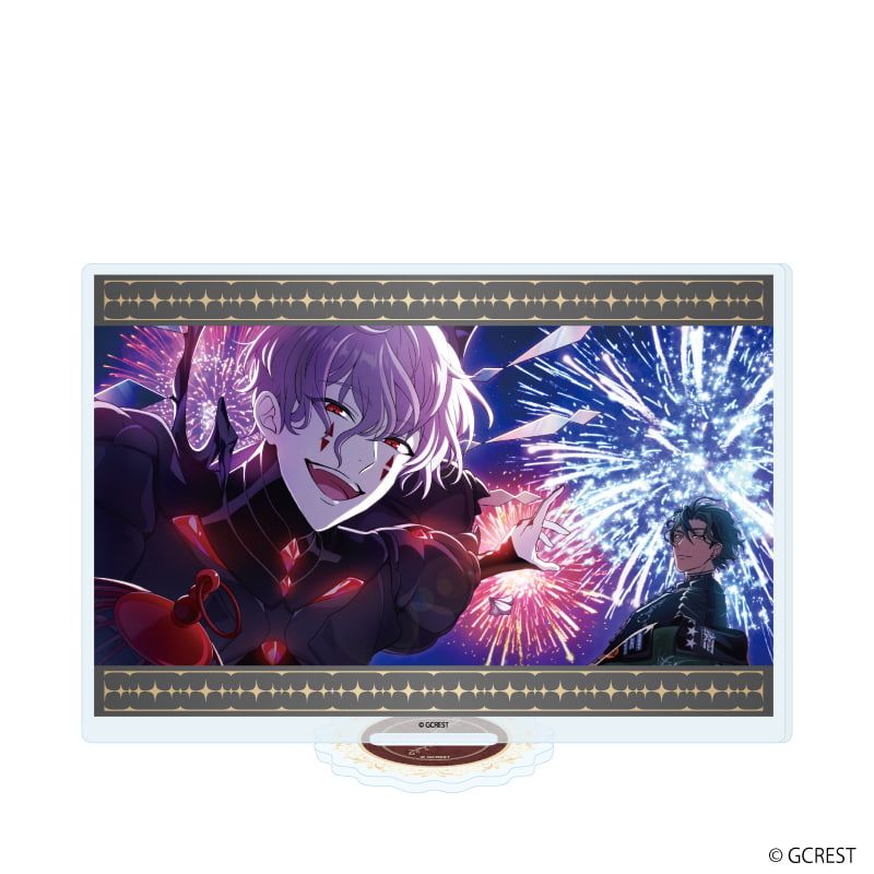 アクリルスタンド「夢職人と忘れじの黒い妖精」77/ダステ&スカー(公式イラスト)