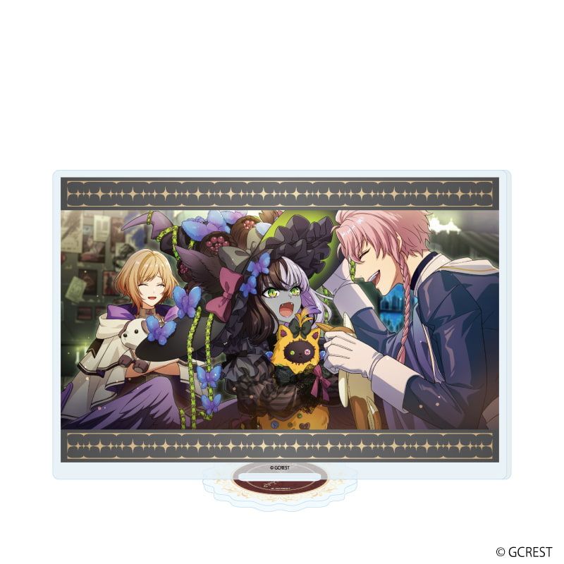 アクリルスタンド「夢職人と忘れじの黒い妖精」75/アルマ&チリア(公式イラスト)