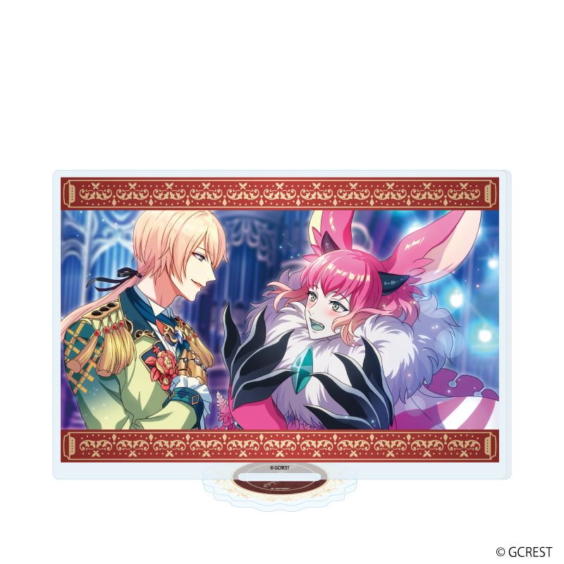 アクリルスタンド「夢職人と忘れじの黒い妖精」72/ヒース&プラオ(公式イラスト)