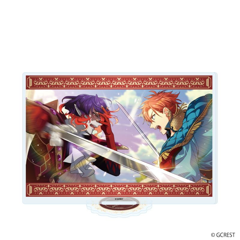 アクリルスタンド「夢職人と忘れじの黒い妖精」71/ケント&ゴースト(公式イラスト)