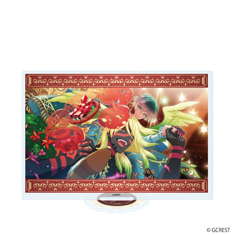 アクリルスタンド「夢職人と忘れじの黒い妖精」70/ベルベット&バンガン(公式イラスト)