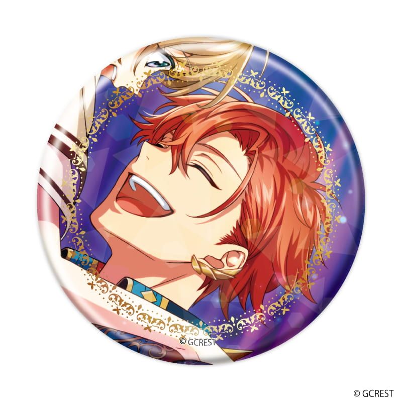 ホログラム缶バッジ(57mm)「夢職人と忘れじの黒い妖精」08/ファタ・ミュジカ&夢紡ぎ コンプリートセット(全8種)(公式イラスト)