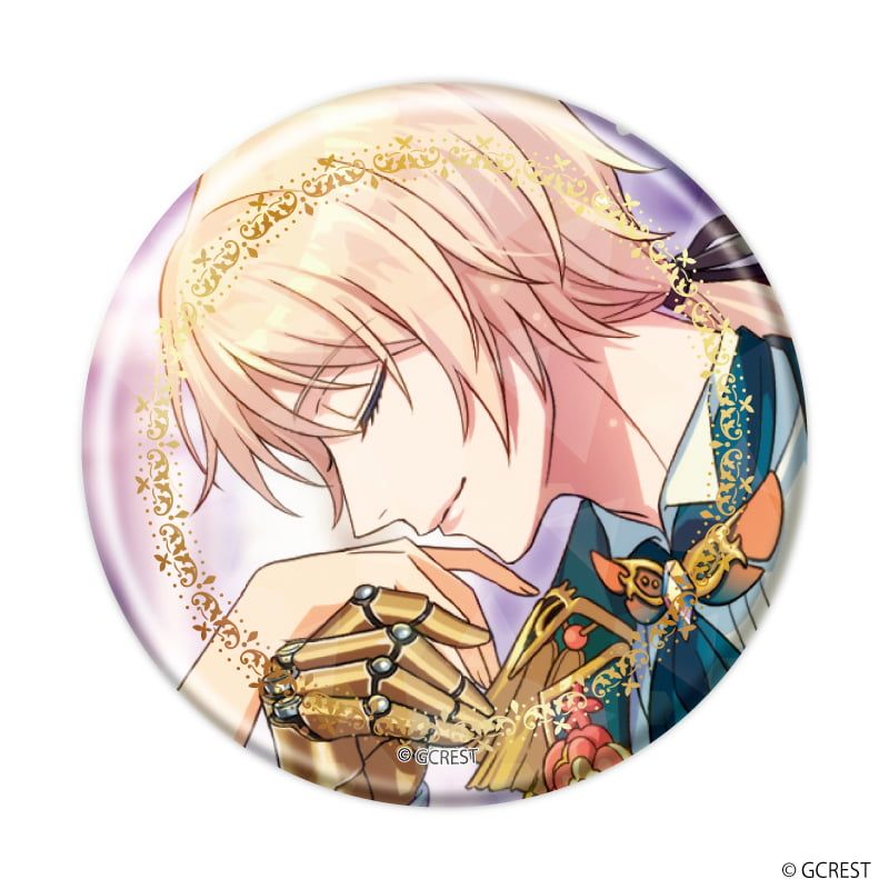 ホログラム缶バッジ(57mm)「夢職人と忘れじの黒い妖精」08/ファタ・ミュジカ&夢紡ぎ コンプリートセット(全8種)(公式イラスト)