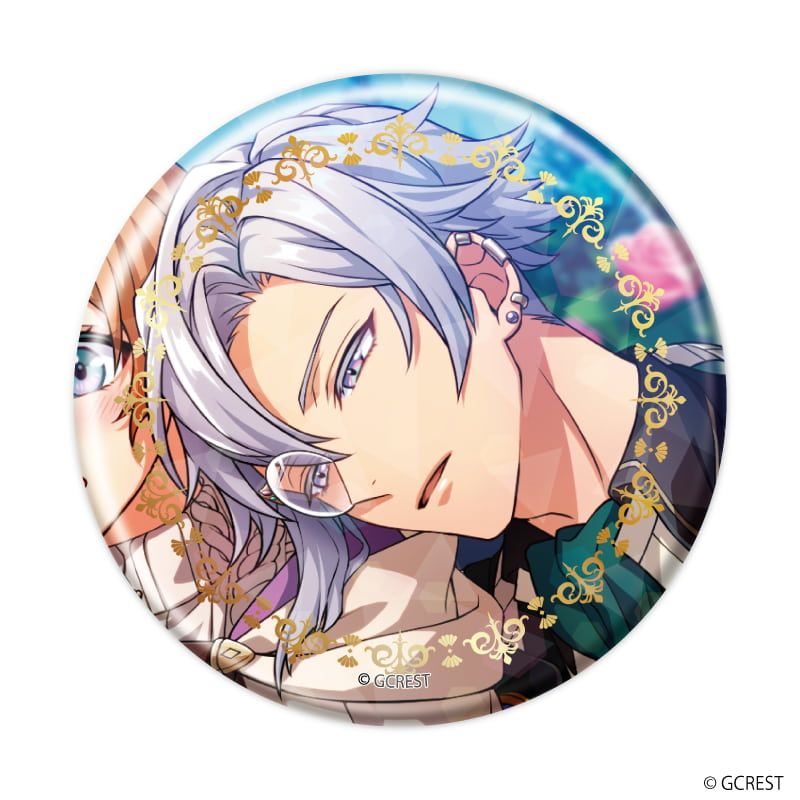 ホログラム缶バッジ(57mm)「夢職人と忘れじの黒い妖精」08/ファタ・ミュジカ&夢紡ぎ コンプリートセット(全8種)(公式イラスト)