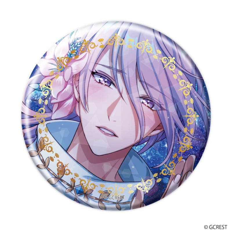 ホログラム缶バッジ(57mm)「夢職人と忘れじの黒い妖精」08/ファタ・ミュジカ&夢紡ぎ コンプリートセット(全8種)(公式イラスト)