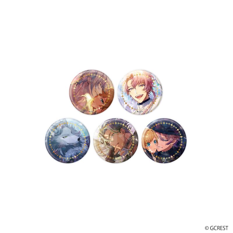 ホログラム缶バッジ(57mm)「夢職人と忘れじの黒い妖精」09/ハウンドスイーパー ブラインド(5種)(公式イラスト)