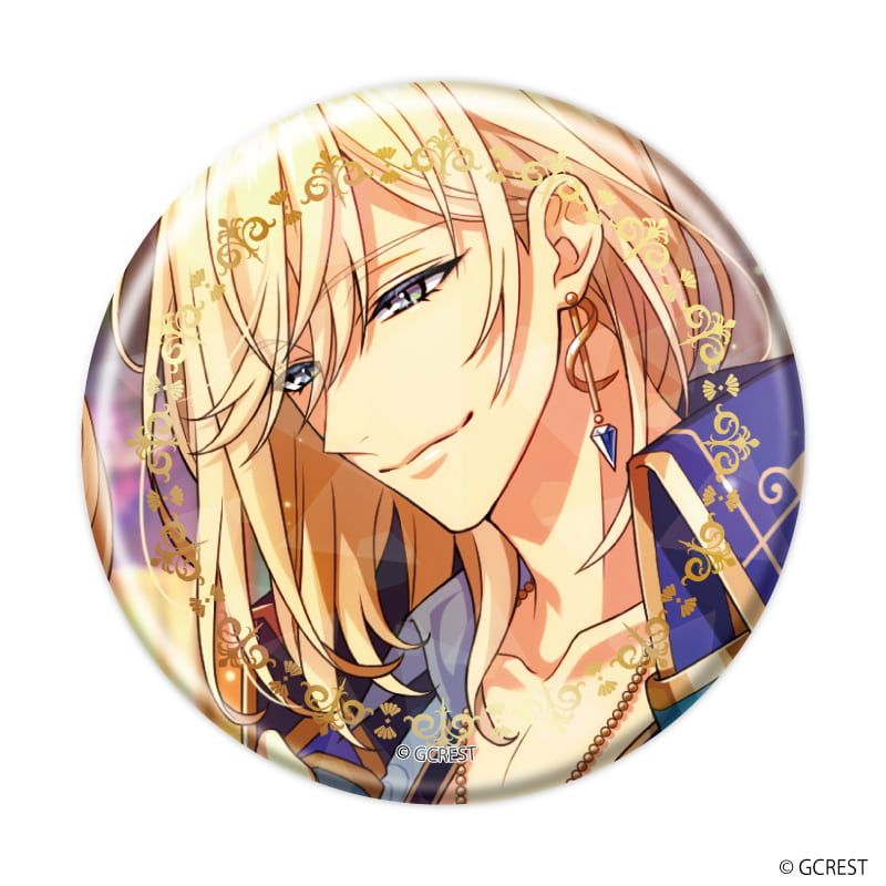 ホログラム缶バッジ(57mm)「夢職人と忘れじの黒い妖精」08/ファタ・ミュジカ&夢紡ぎ ブラインド(8種)(公式イラスト)