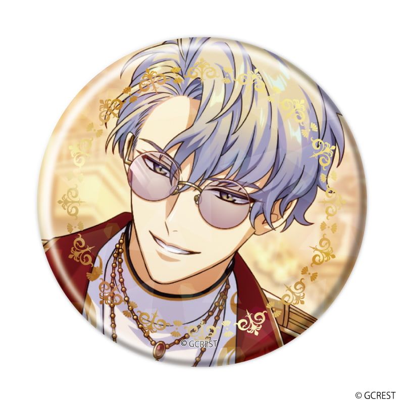 ホログラム缶バッジ(57mm)「夢職人と忘れじの黒い妖精」08/ファタ・ミュジカ&夢紡ぎ ブラインド(8種)(公式イラスト)