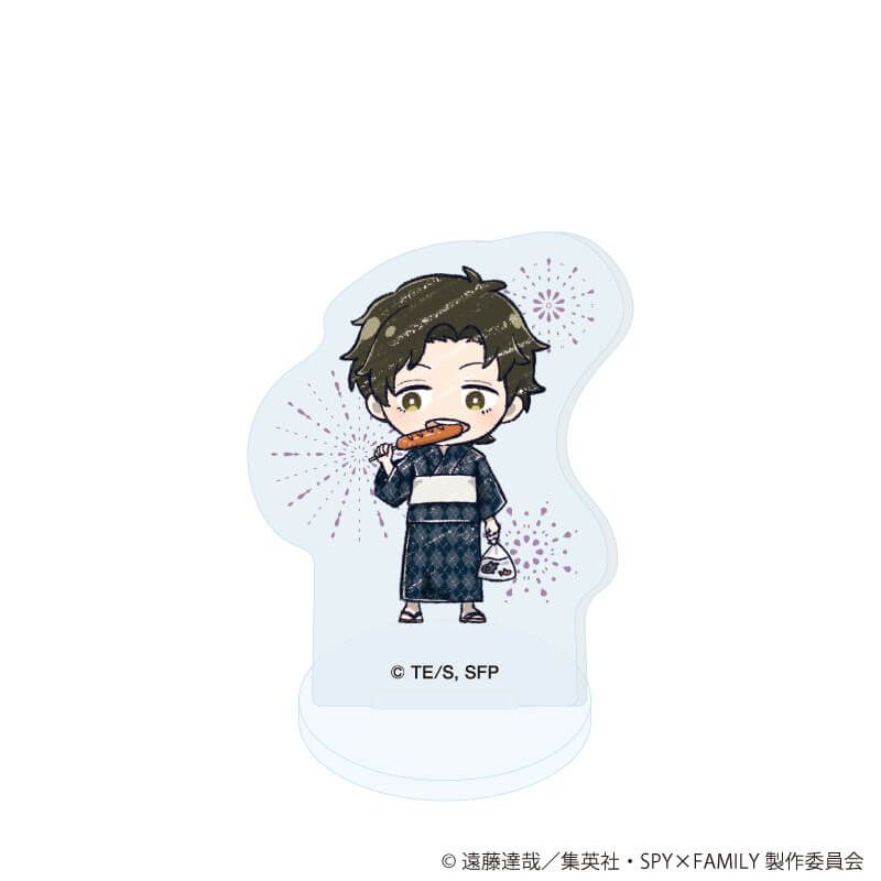 SPY×FAMILY グラフアート トレーディングアクリルぷちスタンド 浴衣Ver. 【全6種】コンプリートセット