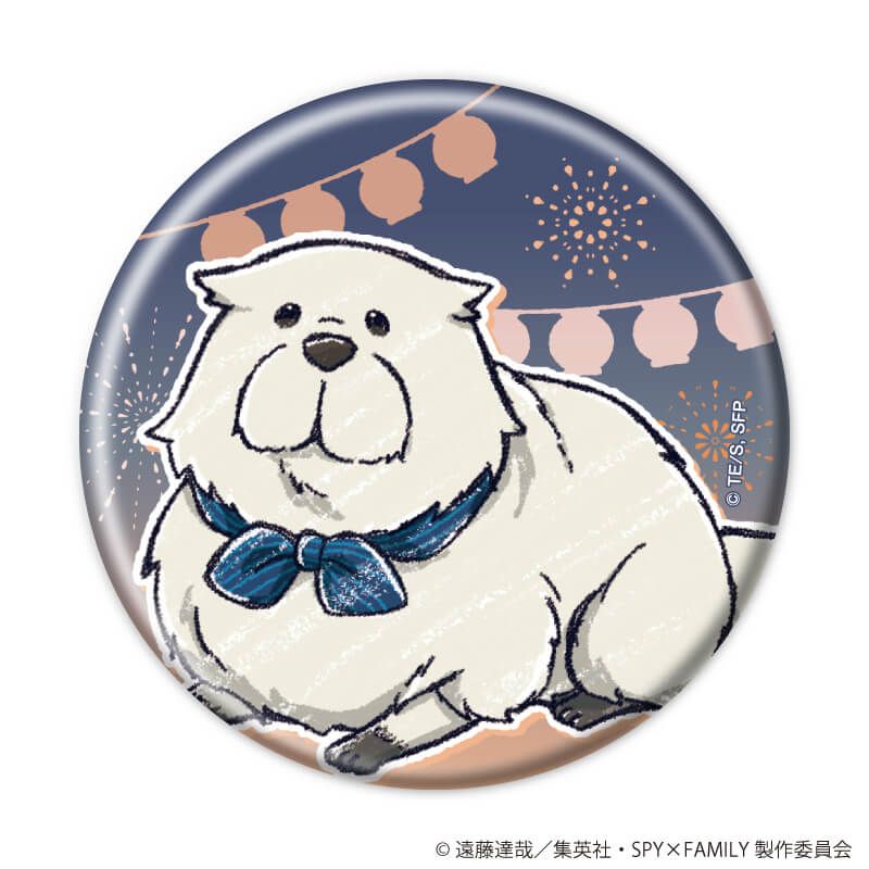 SPY×FAMILY グラフアート トレーディング缶バッジ 浴衣Ver. 【全6種】コンプリートセット